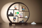 Line friends & national palace museum - set 5 figure kawaii