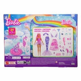 Barbie calendrier de l'avent et 1 poupée fantasy