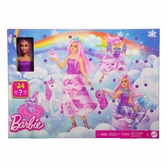 Barbie calendrier de l'avent et 1 poupée fantasy