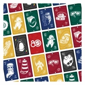 Mattel 80th anniversary uno jeux de cartes ruby red