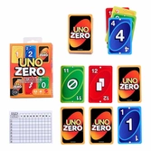 Uno zero jeux de cartes