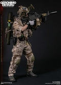 Modern military figurine 1/6 geronimo devgru - mk46 mod1 gunner (operation neptune spear) 30 cm