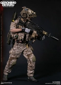 Modern military figurine 1/6 geronimo devgru - mk46 mod1 gunner (operation neptune spear) 30 cm