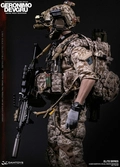 Modern military figurine 1/6 geronimo devgru - mk46 mod1 gunner (operation neptune spear) 30 cm