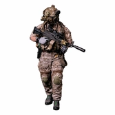 Modern military figurine 1/6 geronimo devgru - mk46 mod1 gunner (operation neptune spear) 30 cm