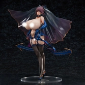 Taimanin rpgx statuette 1/6 mizuki shiranui phantom bride ver. 30 cm