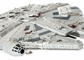 Star wars kit de maquettes 1/164 millennium falcon 21 cm