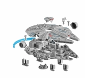Star wars kit de maquettes 1/164 millennium falcon 21 cm