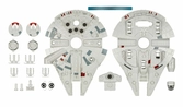 Star wars kit de maquettes 1/164 millennium falcon 21 cm