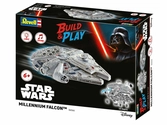 Star wars kit de maquettes 1/164 millennium falcon 21 cm