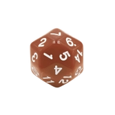 Hdd15 dé 30 faces décompte– marron