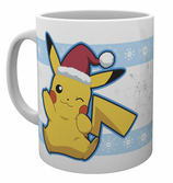 POKEMON - Mug - 300 ml - Pikachu Santa Christmas