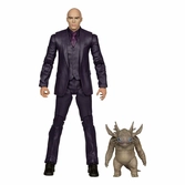 Superman (2025) dc multiverse figurine deluxe lex luthor with baby kaiju (deluxe theatrical edition) 18 cm