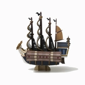 One piece - saber of xebec - wood model kit 14cm