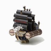 One piece - saber of xebec - wood model kit 14cm