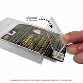 Evoretro pack 2 présentoirs vitrine acrylique pour figurines articulées