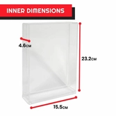 Evoretro pack 2 présentoirs vitrine acrylique pour figurines articulées