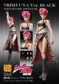 Jojo part 5 - trish una black version" - figurine big chozokado 15cm"