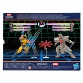 Marvel legends gamerverse pack 2 figurines wolverine vs. silver samurai 15 cm
