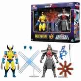 Marvel legends gamerverse pack 2 figurines wolverine vs. silver samurai 15 cm