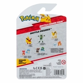 Pokémon pack 2 figurines gruikui & pikachu 8 cm