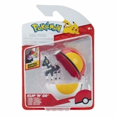 Pokémon clip'n'go poké balls zébribon & speed ball
