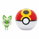 Pokémon clip'n'go poké balls poussacha & bis ball