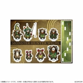 Monster hunter wilds socle en acrylique chomber set 15 cm