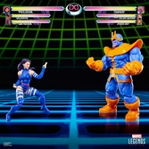 Marvel legends gamerverse pack 2 figurines psylocke vs. thanos 15 cm