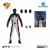 Superman (2025) dc multiverse figurine deluxe theatrical edition mr. terrific (red platinum edition) 18 cm