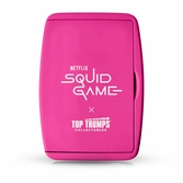 Squid game jeu de cartes top trumps collectables allemand