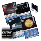Star trek: captain's chair game jeu de cartes second contact anglais