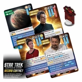Star trek: captain's chair game jeu de cartes second contact anglais