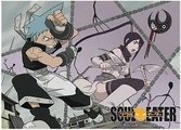 SOUL EATER - Wallscroll 80X110 - Black Star Tsubaki