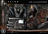 Alien: romulus statuette museum masterline xl 1/3 scorched xenomorph deluxe version 98 cm