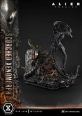 Alien: romulus statuette museum masterline xl 1/3 scorched xenomorph deluxe version 98 cm