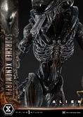 Alien: romulus statuette museum masterline xl 1/3 scorched xenomorph deluxe version 98 cm