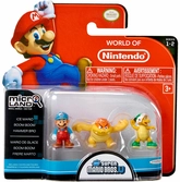 NINTENDO - Micro Figurines - Ice Mario / Boom Boom / Hammer Bro