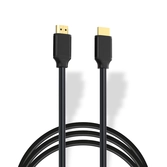 Câble hdtv (hdmi) 1.4/ 4k - 2m - sans emballage - noir