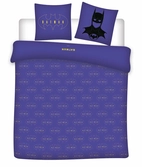 Dc - parure de lit 240x220cm + 2x65x65cm - batman