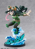 My hero academia statuette pvc 1/8 tsuyu asui hero suit 2d ver. 20 cm
