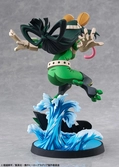 My hero academia statuette pvc 1/8 tsuyu asui hero suit 2d ver. 20 cm