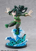 My hero academia statuette pvc 1/8 tsuyu asui hero suit 2d ver. 20 cm