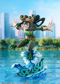 My hero academia statuette pvc 1/8 tsuyu asui hero suit 2d ver. 20 cm