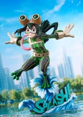 My hero academia statuette pvc 1/8 tsuyu asui hero suit 2d ver. 20 cm
