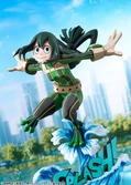 My hero academia statuette pvc 1/8 tsuyu asui hero suit 2d ver. 20 cm
