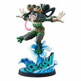 My hero academia statuette pvc 1/8 tsuyu asui hero suit 2d ver. 20 cm