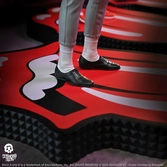 The rolling stones statuette rock iconz charlie watts (tattoo you tour 1981) 22 cm