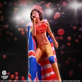 The rolling stones statuette rock iconz mick jagger (tattoo you tour 1981) 22 cm