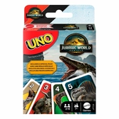Jurassic world : renaissance uno jeux de cartes